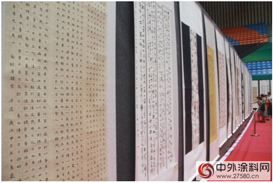 三棵樹洪傑出席第二屆中華媽祖文化全國書(shu) 法篆刻大展開幕儀(yi) 式"102327"