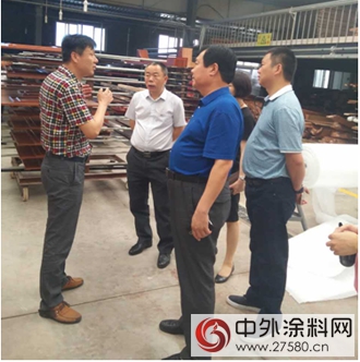 金螳螂高管參觀萬(wan) 家園木業(ye) 環保塗裝工藝"102614"