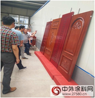 金螳螂高管參觀萬(wan) 家園木業(ye) 環保塗裝工藝"102614"