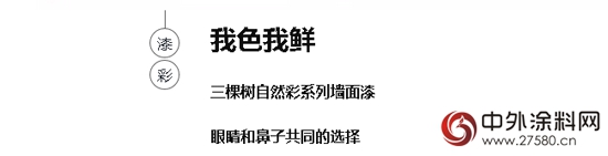 三棵樹漆彩上市啦！