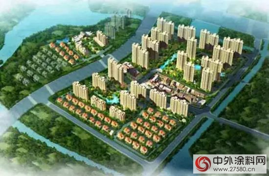 看經典漆與五百強地產企業的合作項目