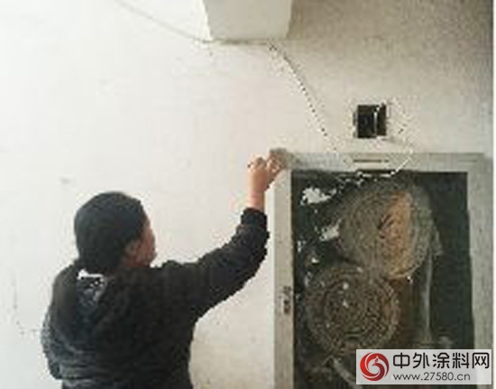 她寫(xie) 的小 她用塗料抹上今年已查處建成區260起“牛皮癬”案(圖)