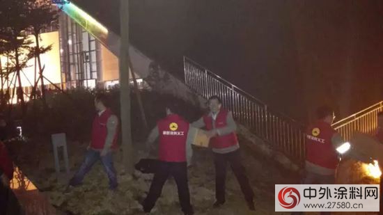 黃土無情 展辰有愛 展辰義(yi) 工積極參加救災行動