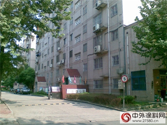 江蘇晨光塗料順利承接溧陽四中安置房外牆塗裝工程