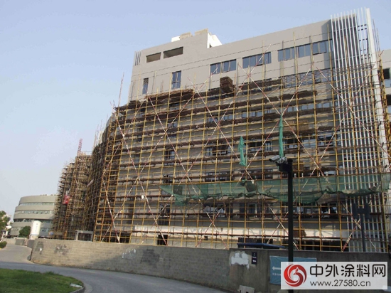 萬達集團上海雲計算中心全麵使用“銅牆鐵壁”防水抗堿外牆漆
