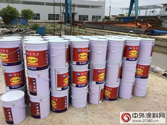 鯨海鋼結構防火塗料暢銷全國 市場已出現假冒偽(wei) 劣產(chan) 品"110859"