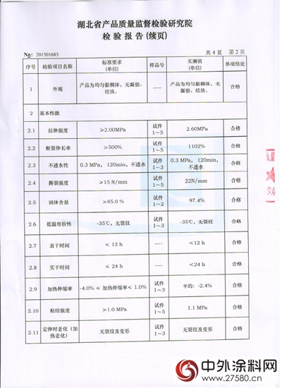卓寶就聚氨酯防水塗料國抽不合格致歉！"
111704"