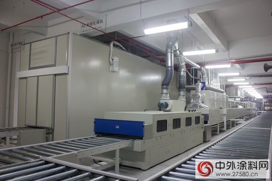 大寶聯合中科院打造塗料界首家大規模智能塗裝線