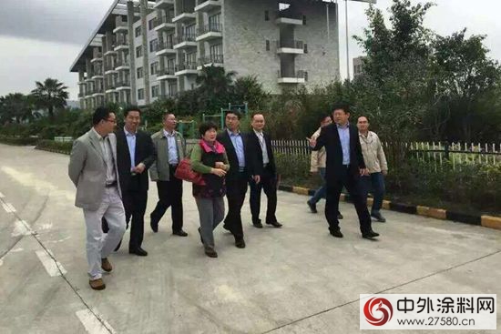 廣東(dong) 塗協走訪飛揚材料公司"113185"