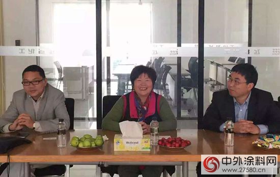 廣東(dong) 塗協走訪飛揚材料公司"113185"