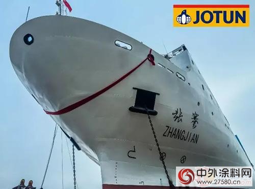 中遠佐敦為(wei) 萬(wan) 米級深淵科考船“張謇號”保駕護航"113676"