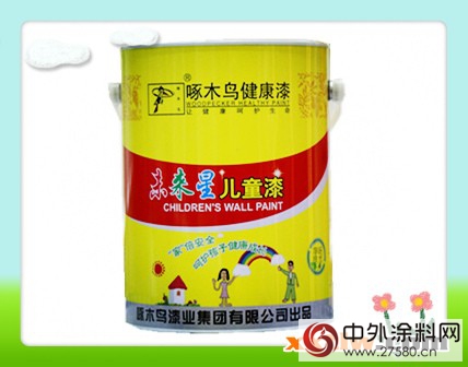啄木鳥兒(er) 童房牆麵漆 給孩子一個(ge) 溫馨窩