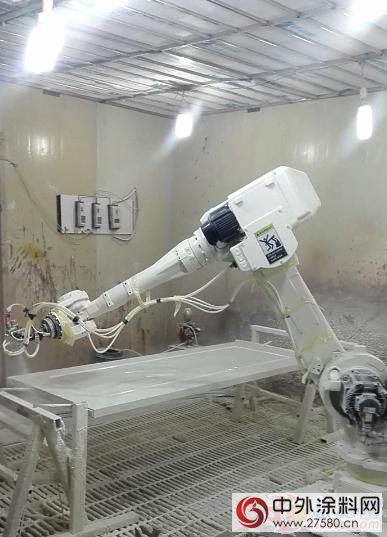 高點漆率先進入機器人噴塗時代 為(wei) 行業(ye) 注入新活力