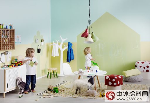 芬琳漆帶來3組北歐風兒(er) 童房"114761"