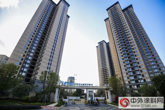 三棵樹精工力作，莆田萬(wan) 科城詮釋建築塗裝藝術之美