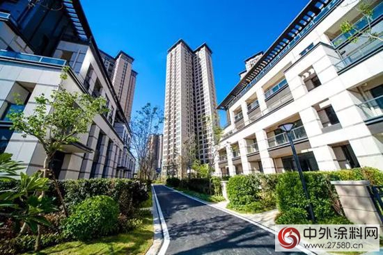 三棵樹精工力作，莆田萬(wan) 科城詮釋建築塗裝藝術之美