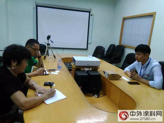 廣東(dong) 省塗協走訪鬆輝化工