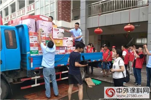 江淮大地發生特大洪水災害 德威特有愛奔赴災區"116215"