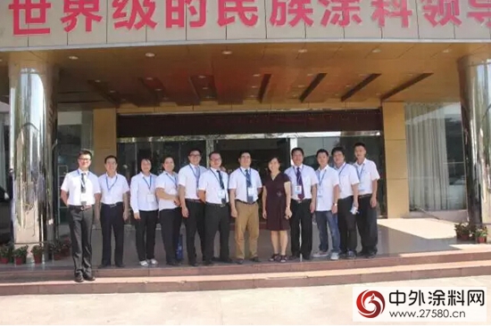 恒大集團招采考察團走進巴德士！"116942"
