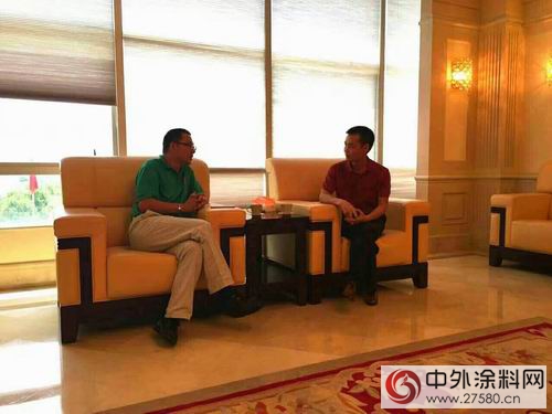 呂水列秘書(shu) 長走訪澳達樹熊塗料"117251"