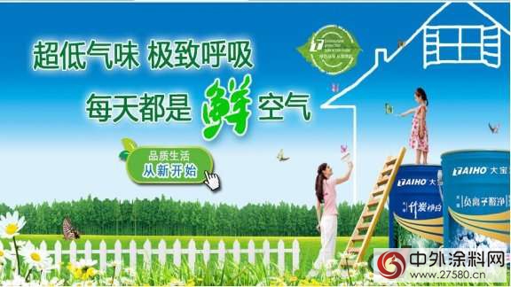 大寶漆，綠色塗料首選品牌"117258"