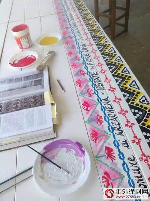 世界知名畫家使用TASSANI塔薩尼產品繪出最美地毯"
117656"