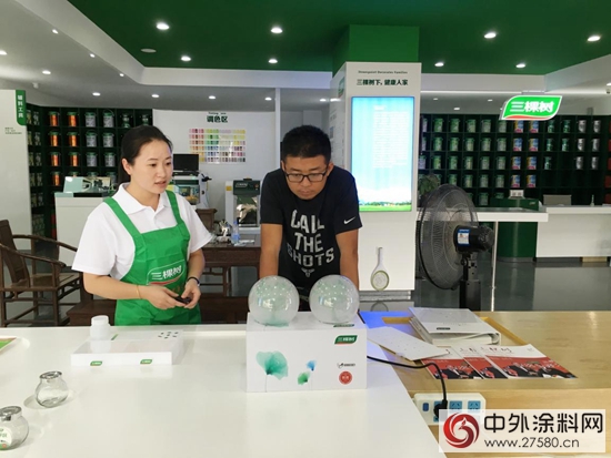 “健康+首席呼吸官”走馬上任 現身三棵樹專賣店