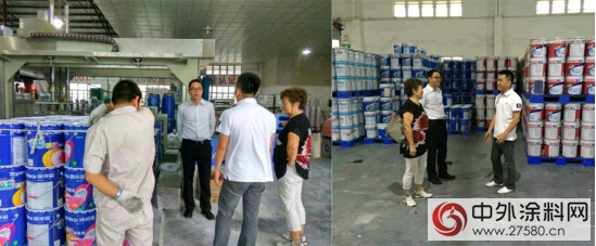 廣東省塗料行業協會會長黃開、秘書長呂水列走訪昊特建材"
118137"