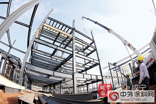 立邦塗料（湖北）有限公司廠房正抓緊建設