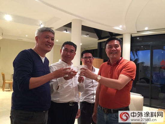 匯龍塗料董事長陳輝庭對接廣東(dong) 塗料澳洲考察團"118343"
