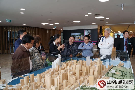 匯龍塗料董事長陳輝庭對接廣東(dong) 塗料澳洲考察團"118343"