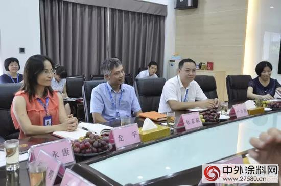 蓬江區區長李欣立一行蒞臨(lin) 嘉寶莉調研指導