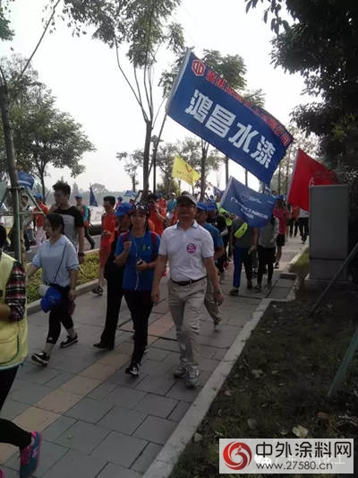 又是一年徒步時，鴻昌水漆萬(wan) 裏行