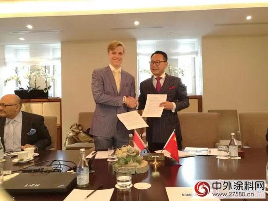 大象漆與加拿大GVA公司正式簽約成立中加合資公司