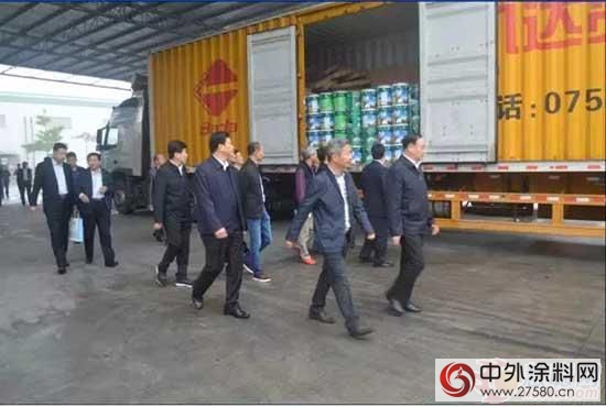 河南省濮陽市政府考察團蒞臨(lin) 萊威化工參觀考察