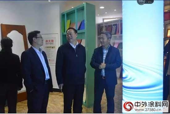 河南省濮陽市政府考察團蒞臨(lin) 萊威化工參觀考察