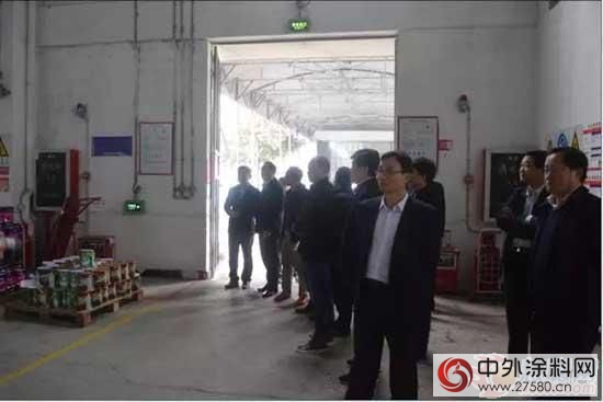河南省濮陽市政府考察團蒞臨(lin) 萊威化工參觀考察