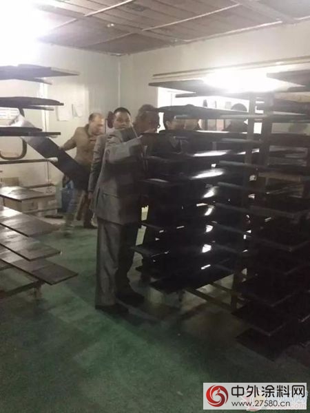 巴德士家具漆高級顧問團赴高林考察