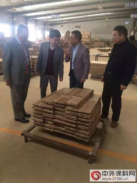 巴德士家具漆高級顧問團赴高林考察