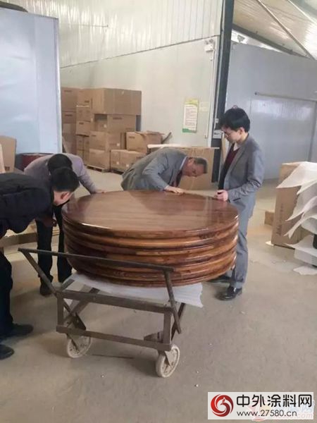 巴德士家具漆高級顧問團赴高林考察