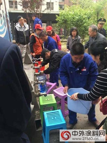 油漆揮發物混進自來水 順義(yi) 一小區停水千戶居民受影響"121477"