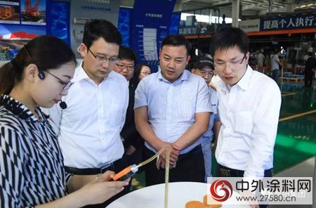 三一重工再訪晨陽水漆 工業(ye) 水漆前景看漲