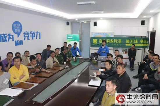 嘉寶莉家具漆淨味產(chan) 品走進浙江溫州區域家具廠