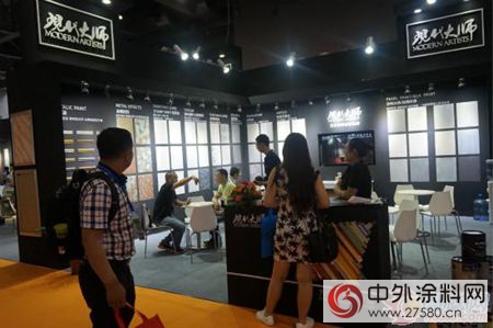 2017年亞(ya) 太建築設計周 藝術塗料展台引爆人潮