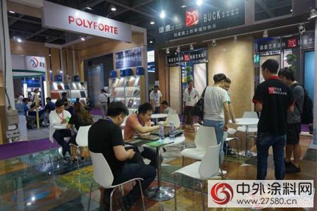 2017年亞(ya) 太建築設計周 藝術塗料展台引爆人潮
