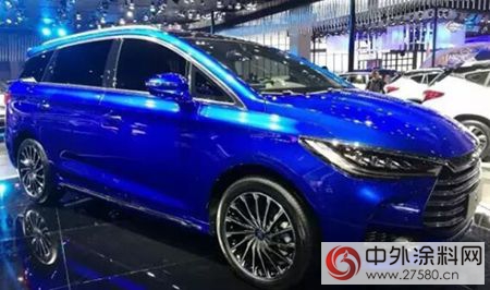 PPG水性塗料助力比亞(ya) 迪閃耀上海國際車展