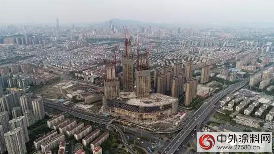 嘉寶莉工程漆助力亞(ya) 洲最大高端商業(ye) 項目：南京金鷹世界