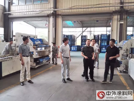 武漢市新洲區領導考察卓寶武漢生產(chan) 基地