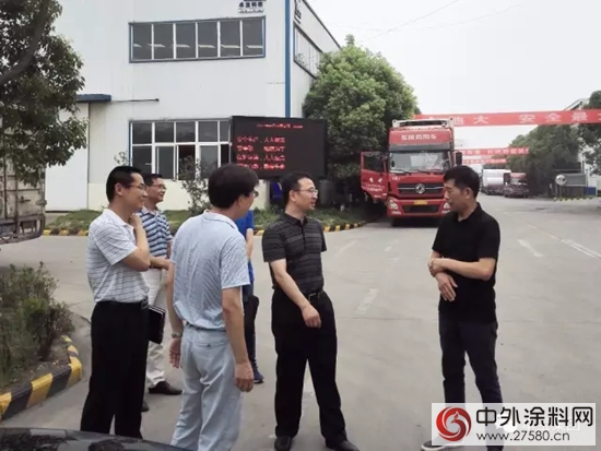 武漢市新洲區領導考察卓寶武漢生產(chan) 基地