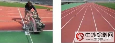 西安體(ti) 育學院塑膠跑道鋪設紀實 | 巴斯夫品質"123096"